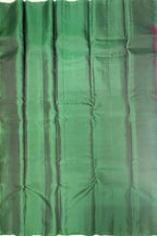 VSM214 - maroon color body ,green color pallu , blouse&nbsp;