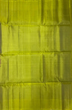 VSM240 - dark purple color body , green color pallu , blouse&nbsp;
