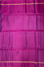 VSM261 - peacock green color body , purple color pallu , blouse&nbsp;