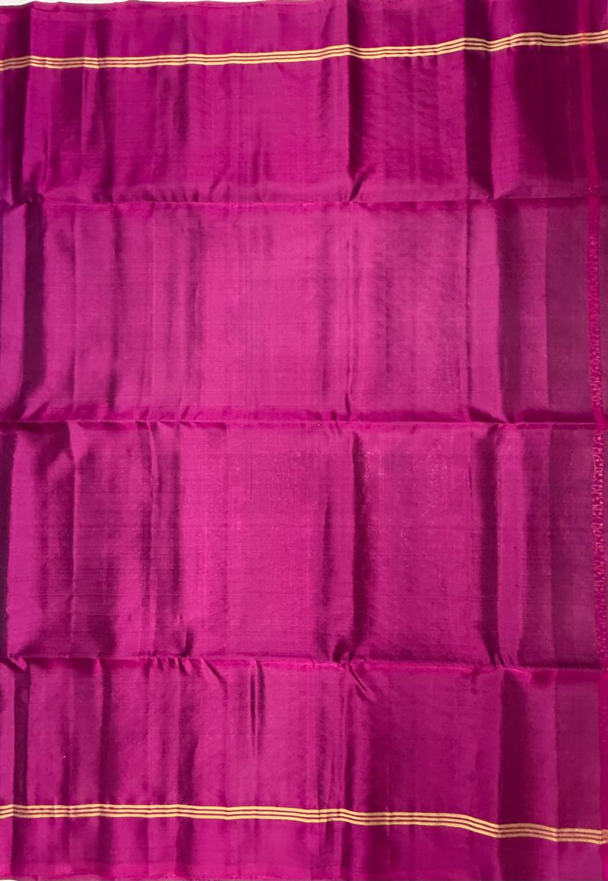 VSM286 - lavender color body , purple color pallu , blouse&nbsp;