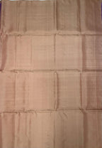 VSM293 - lavender color body , light peach color pallu , blouse&nbsp;