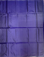 VSS478 - navy blue color body, pallu , blouse pure silk saree