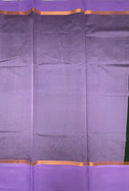 VSKC633 - dark green color body , lavender color pallu , blouse.