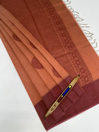 VSKC621 - onion pink color body , pallu , blouse.
