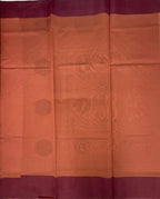 VSKC621 - onion pink color body , pallu , blouse.