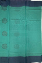 VSKC626 - sky blue color body, pallu , blouse.