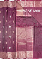 VSAS1368 - purple color body ,pallu , blouse.