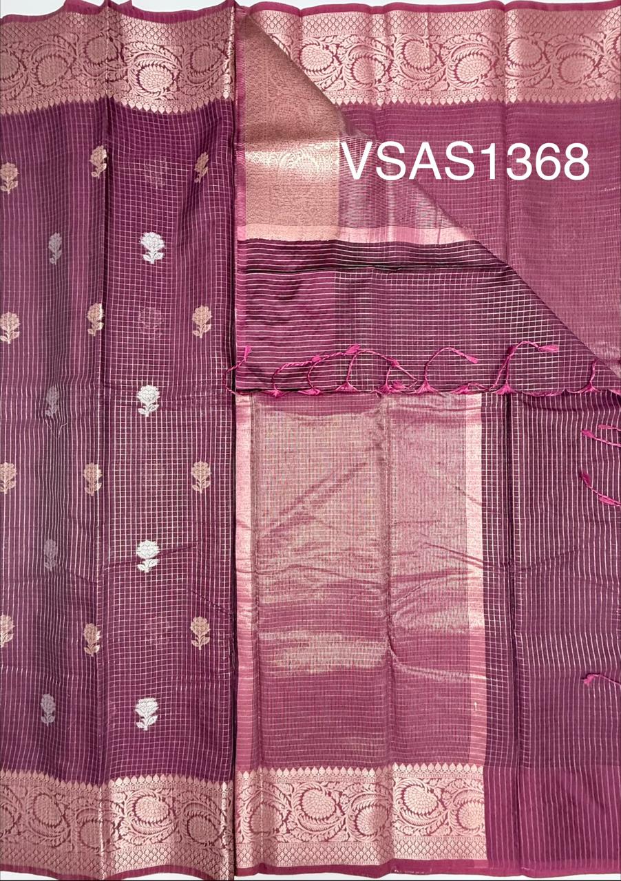 VSAS1368 - purple color body ,pallu , blouse.