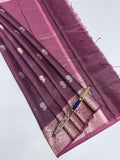 VSAS1368 - purple color body ,pallu , blouse.