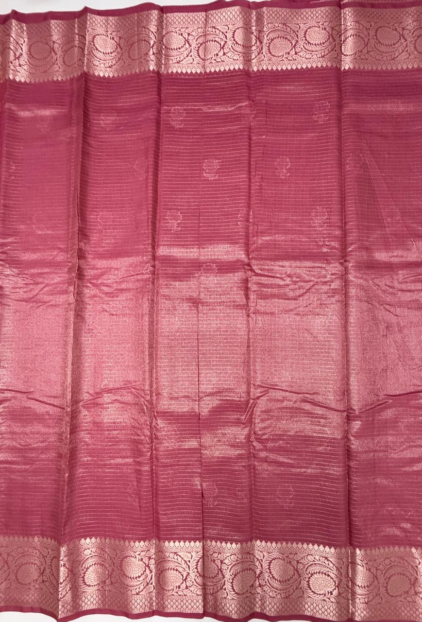 VSAS1369 - pink color body ,pallu , blouse.
