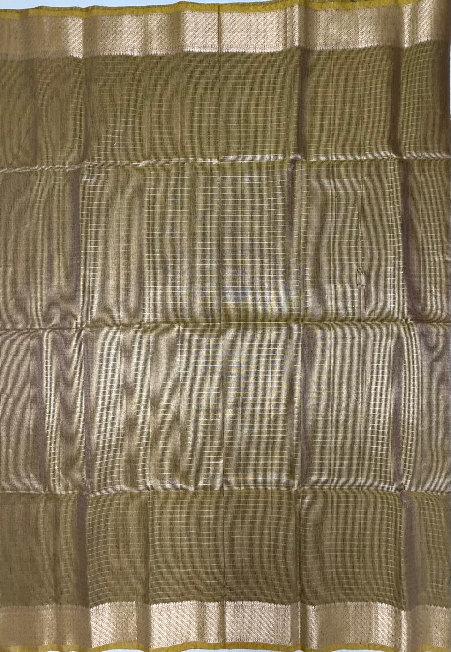 VSAS1371 - green color body ,pallu , blouse.