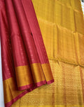 VSF978 - green color body , dark purple color pallu,blouse - Pure silk saree