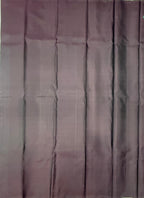 VSS484 - dark purple color body, pallu , blouse pure silk saree
