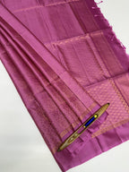 VSM305 - milk rose color body, pallu , blouse&nbsp;