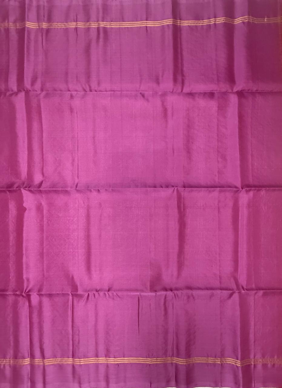 VSM305 - milk rose color body, pallu , blouse&nbsp;