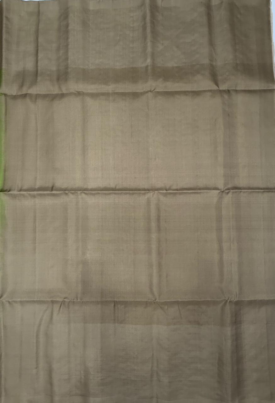 VSF1000 - green color body , pastel green color pallu,blouse - Pure silk saree