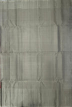 VST260 - green color body , pastel grey color pallu , blouse - Pure silk saree