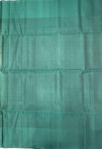 VSA661 - grey color body , pastel blue color pallu , blouse pure silk saree