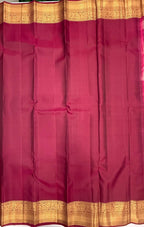 VSM313 - onion pink color body , purple color pallu , blouse&nbsp;