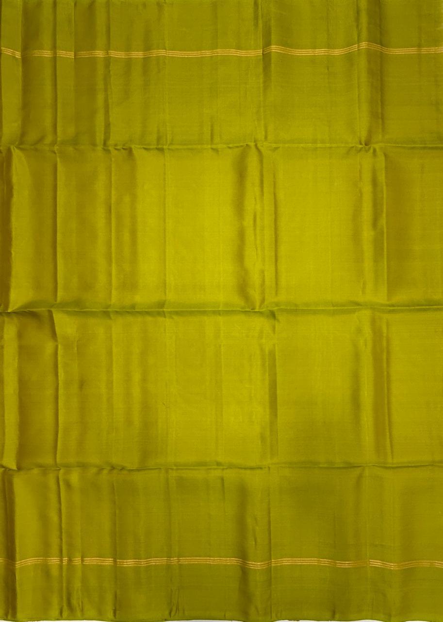 VSM325 - green color body , pallu , blouse&nbsp;