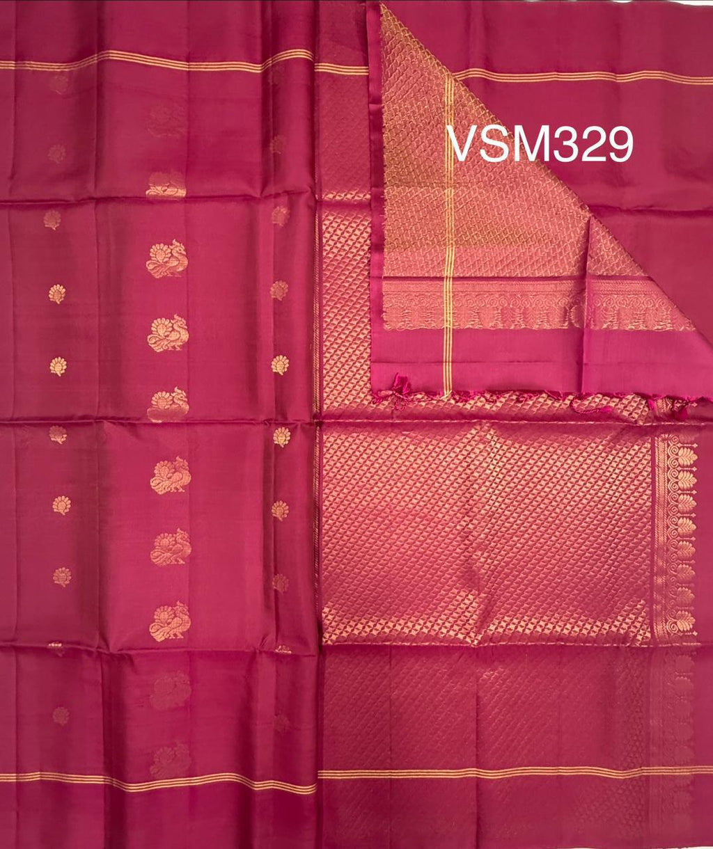 VSM329 - light purple color body, pallu , blouse&nbsp;