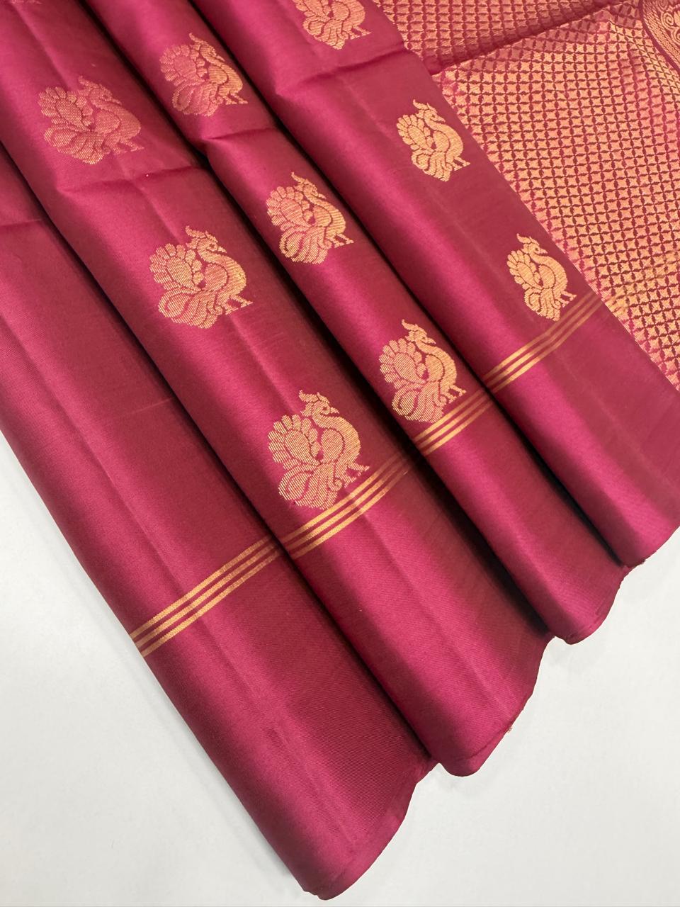 VSM329 - light purple color body, pallu , blouse&nbsp;