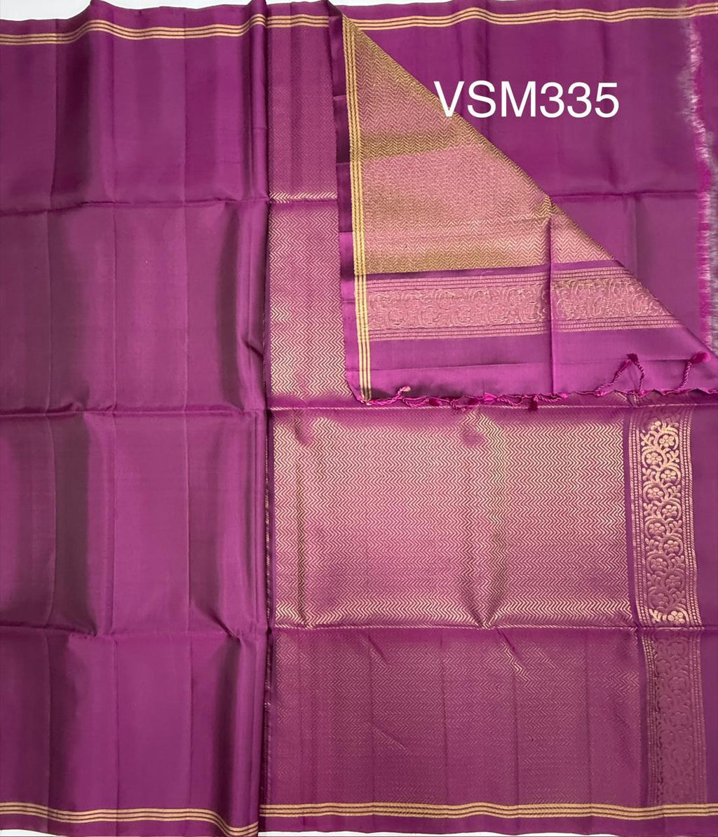 VSM335 - purple color body, pallu , blouse&nbsp;