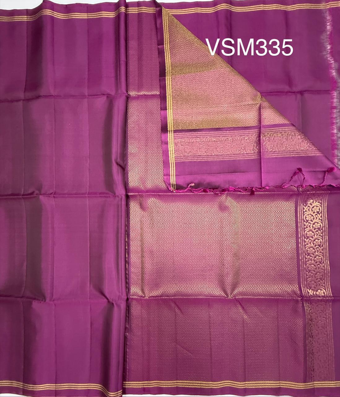 VSM335 - purple color body, pallu , blouse&nbsp;