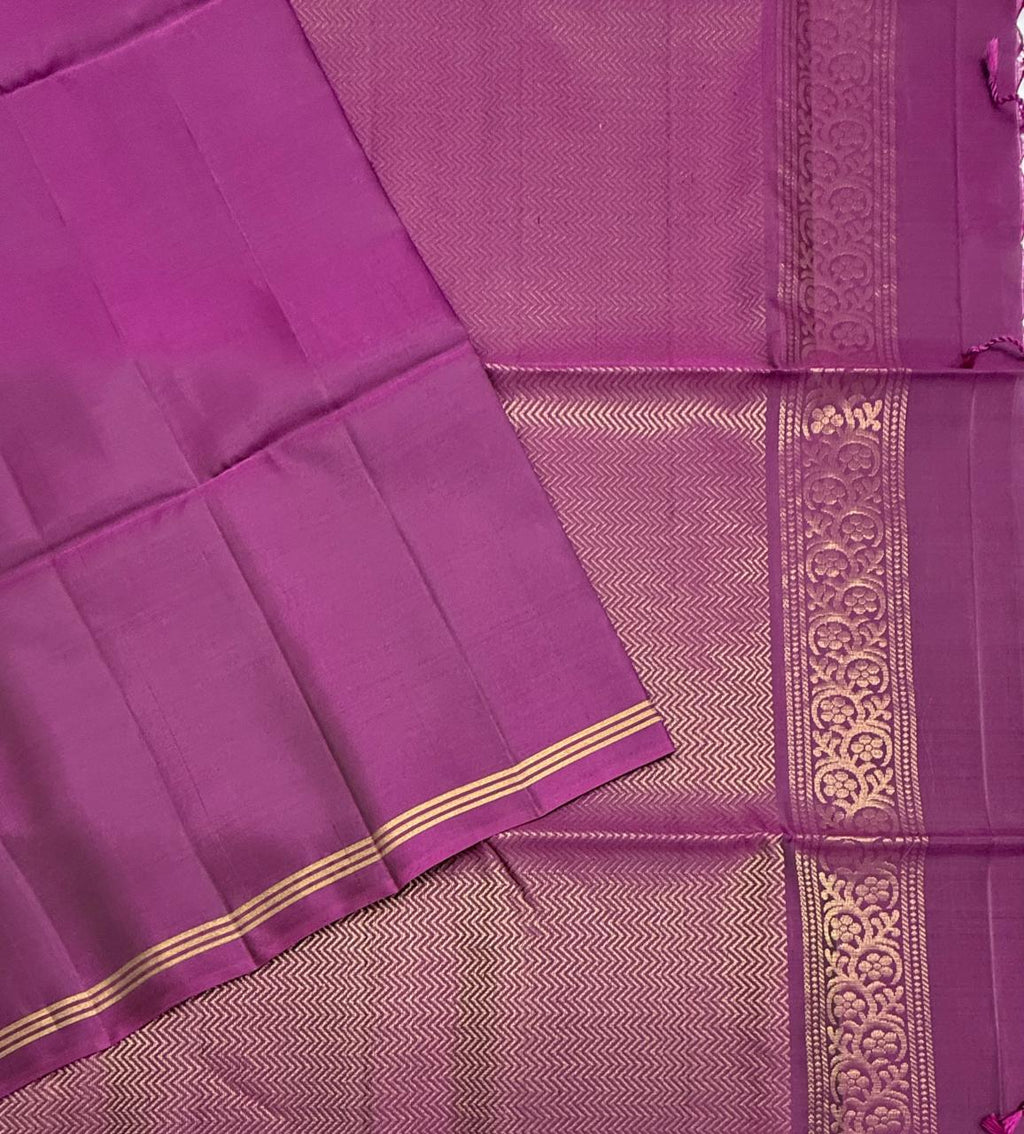 VSM335 - purple color body, pallu , blouse&nbsp;