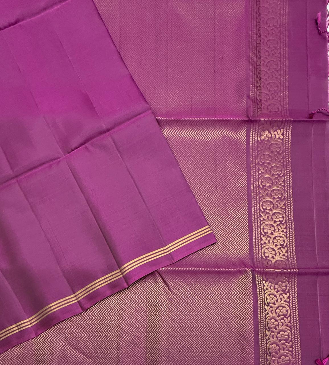 VSM335 - purple color body, pallu , blouse&nbsp;