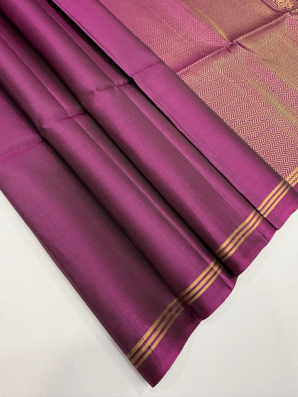 VSM335 - purple color body, pallu , blouse&nbsp;