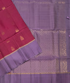VSM346 - purple color body , lavender color pallu , blouse&nbsp;