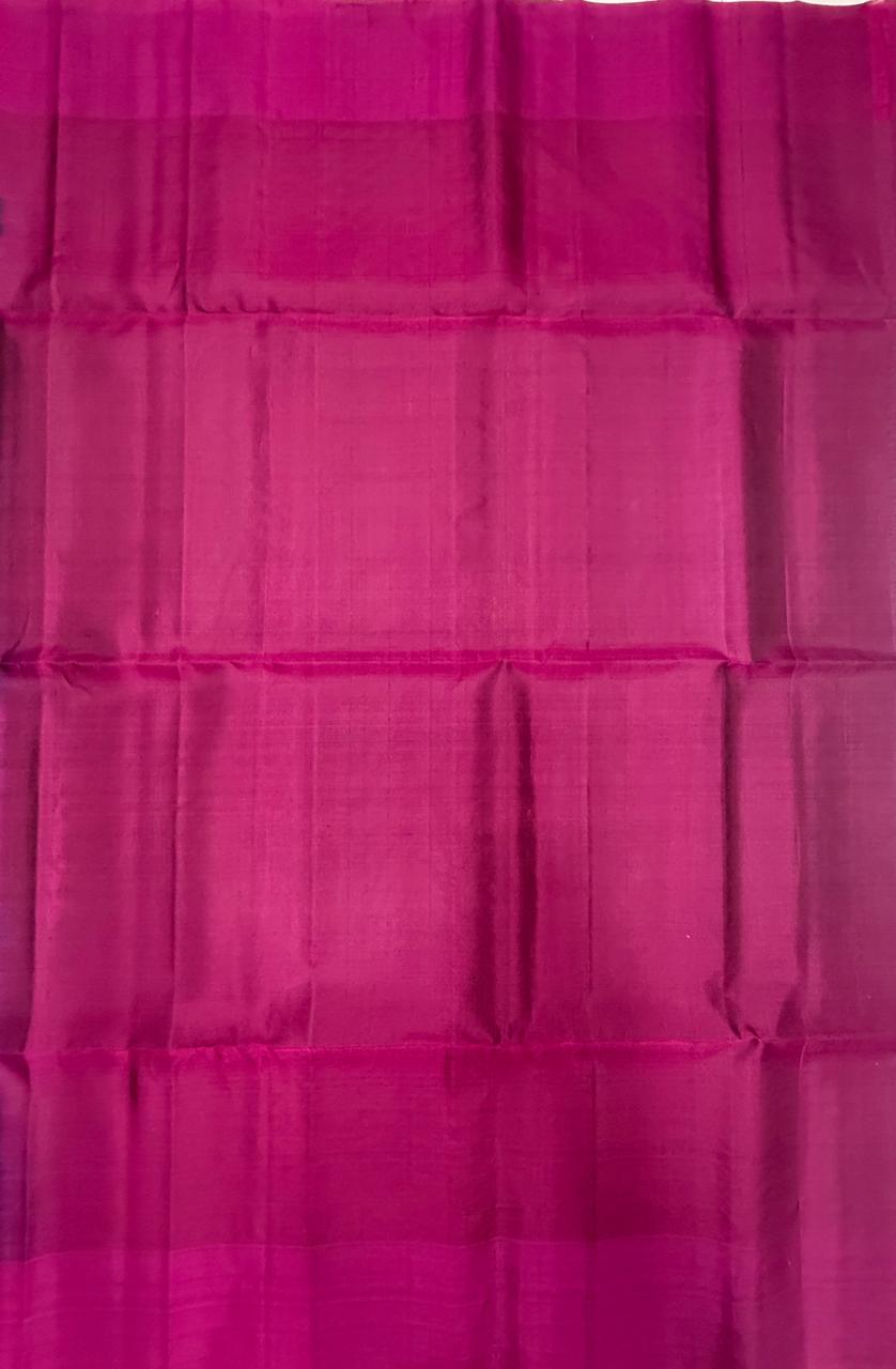 VSM369 - peacock green color body &amp;, purple color pallu , blouse&nbsp;