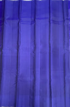VSCB623 - onion pink color body , ink blue color pallu , blouse - Pure silk saree