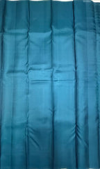 VSA665 - lavender color body , peacock blue color pallu , blouse pure silk saree