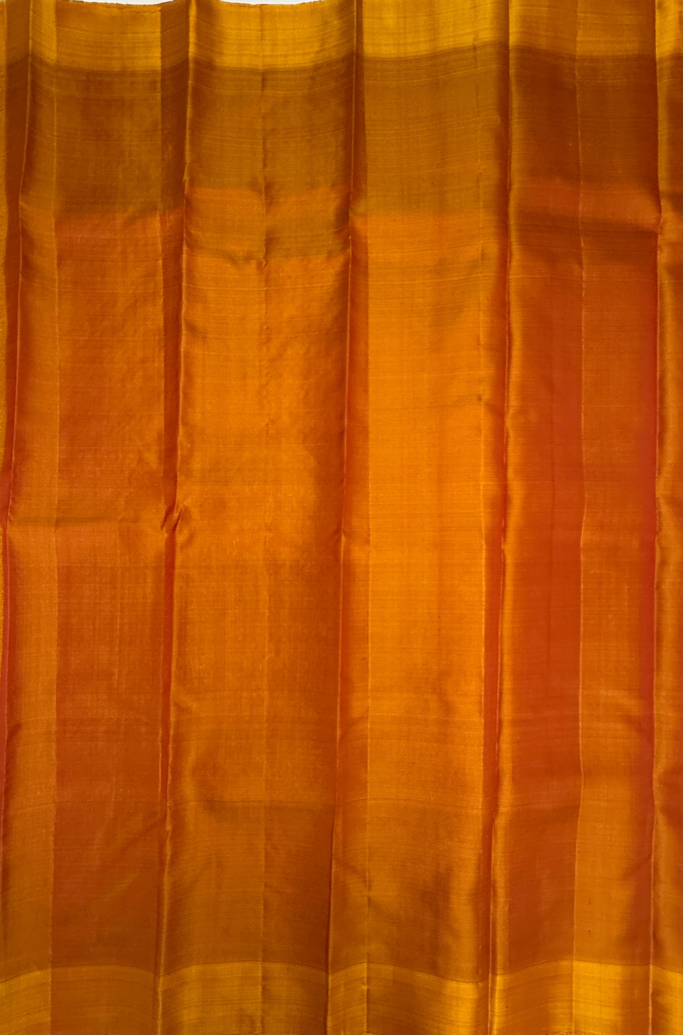 VSOH448 - pink color body , yellow color pallu , blouse - Pure silk saree