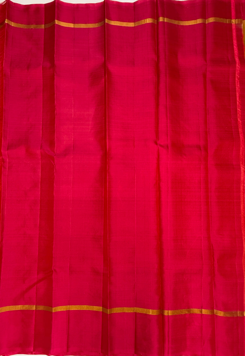 VSF1037 - mustard color body , pink color pallu,blouse - Pure silk saree