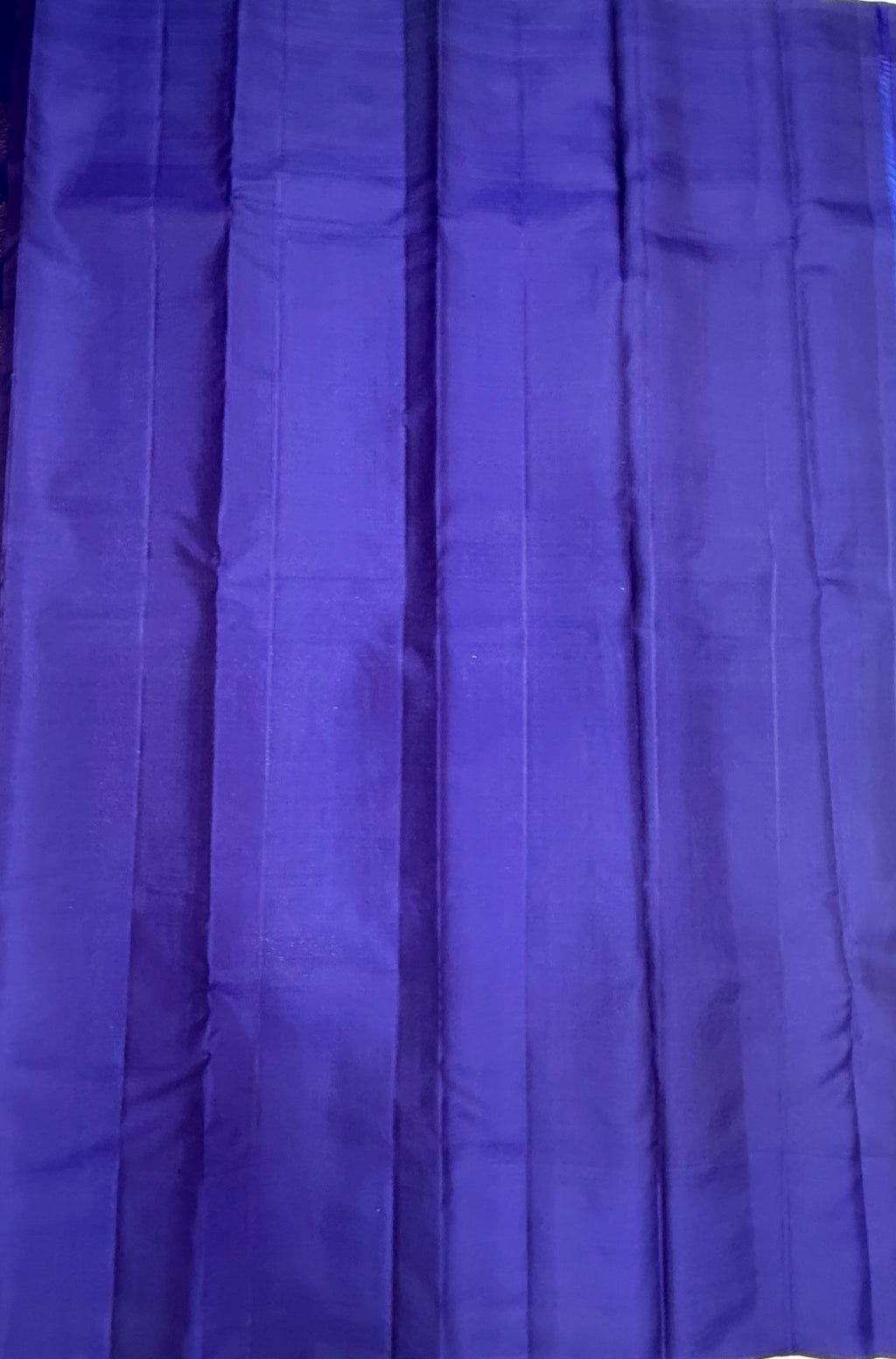 VSF1040 - pastel blue color body ,ink blue color pallu,blouse - Pure silk saree