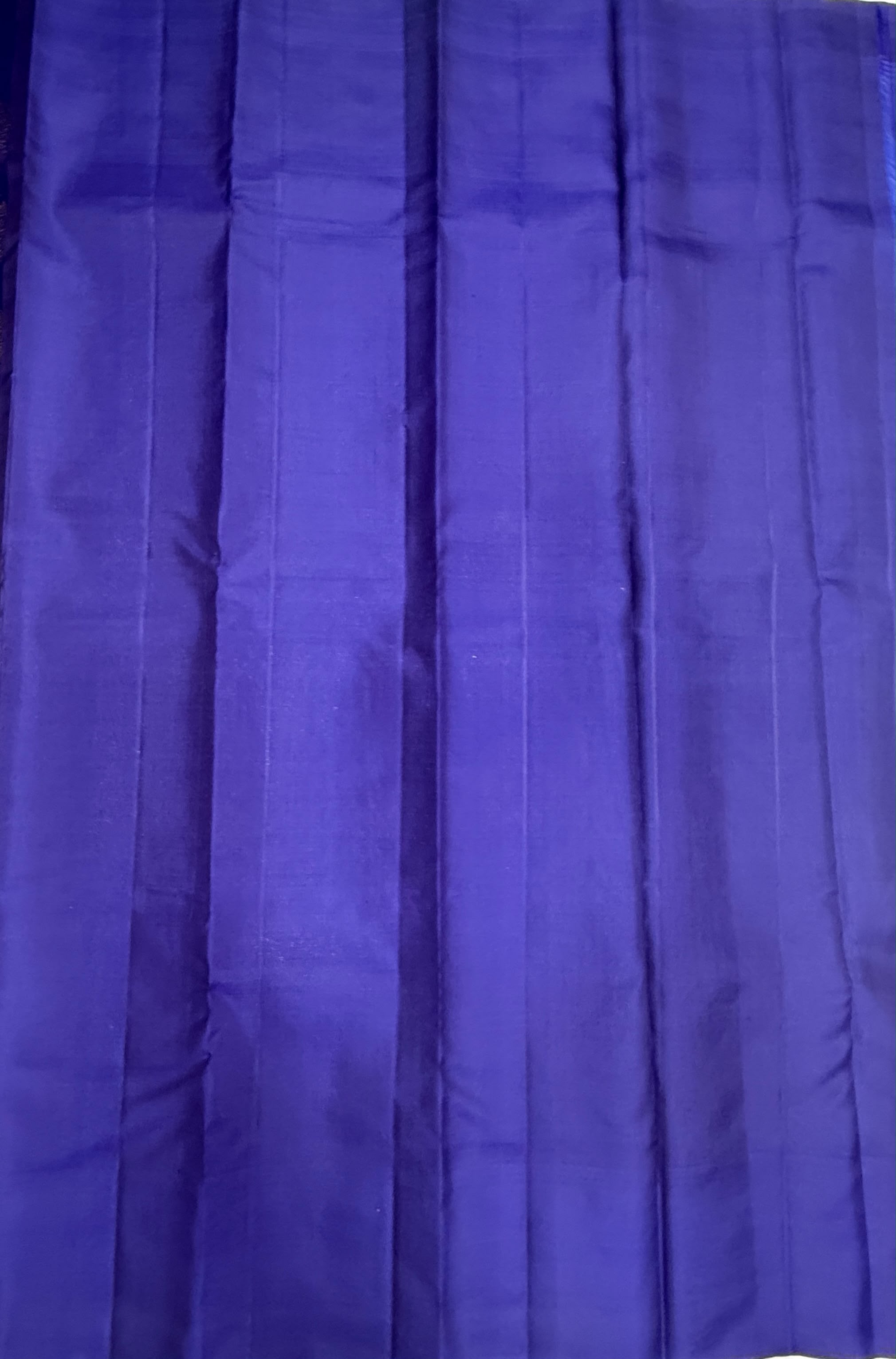 VSF1040 - pastel blue color body ,ink blue color pallu,blouse - Pure silk saree