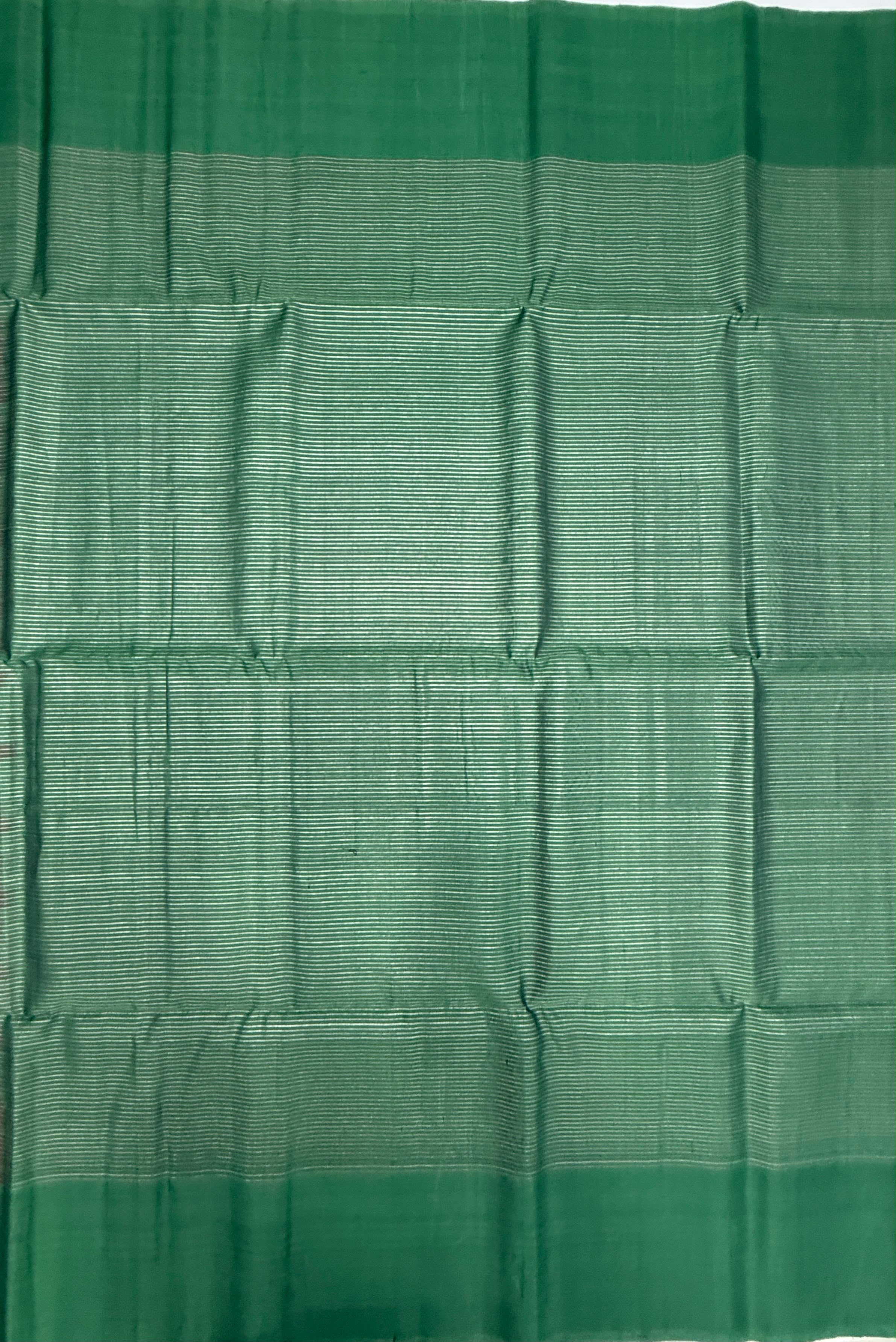 VSF464 - maroon color body , green color pallu,blouse - Pure silk saree