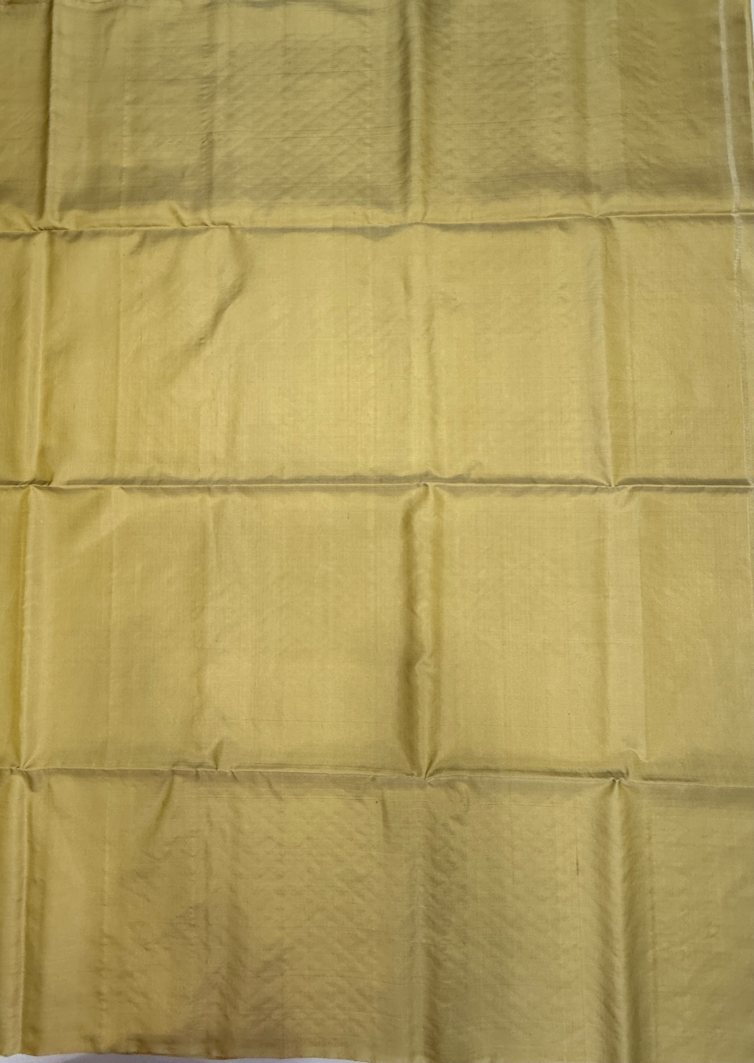 VSS477 - sandal color body, pallu , blouse pure silk saree