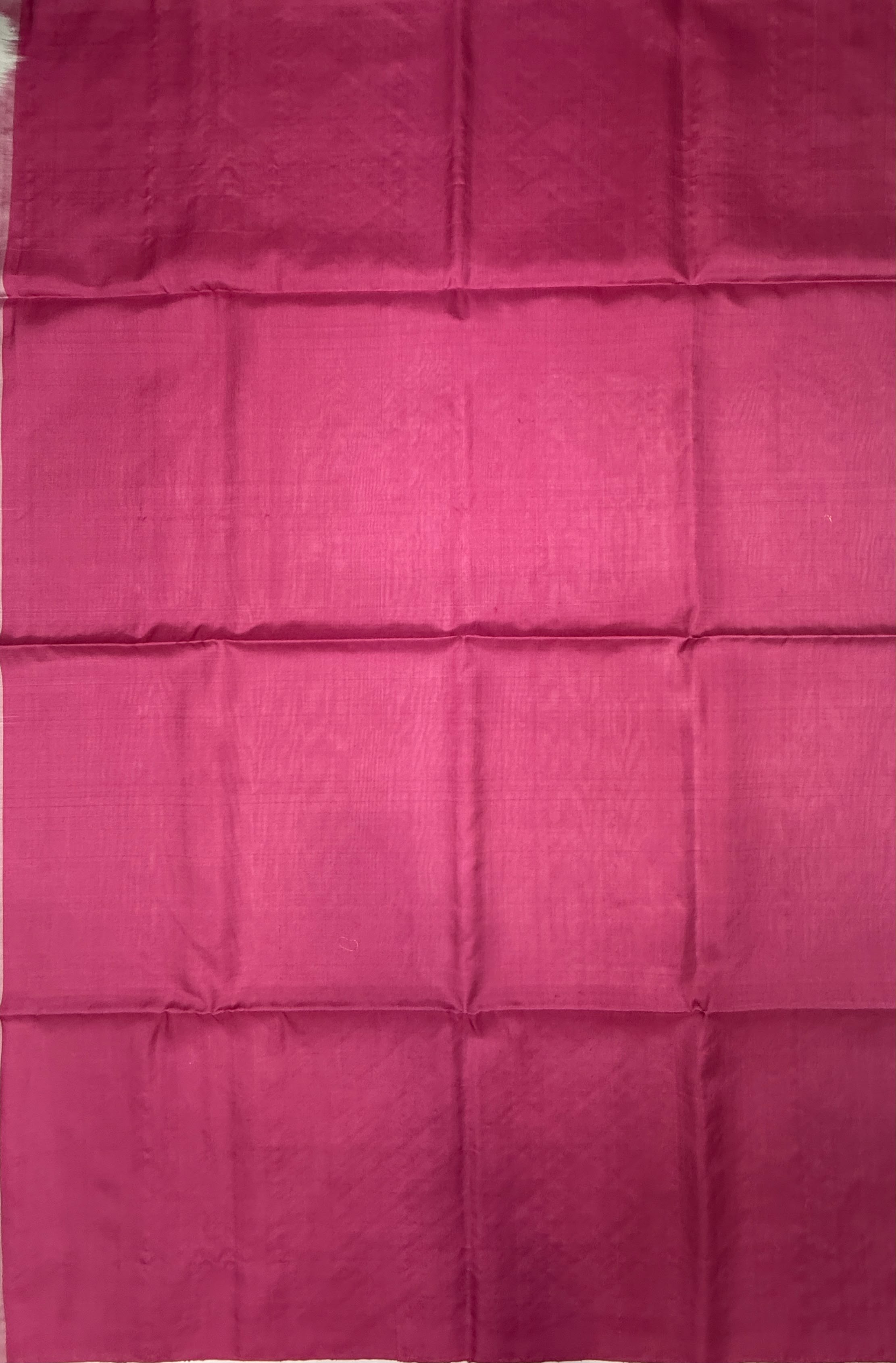 VSBL398 - grey color body , dusky pink color pallu , blouse - Pure silk saree