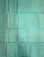 VSP735 - pastel blue color body , color pallu , blouse - Pure silk saree