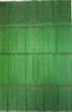 VSP739 - mustard color body , green color pallu , blouse - Pure silk saree