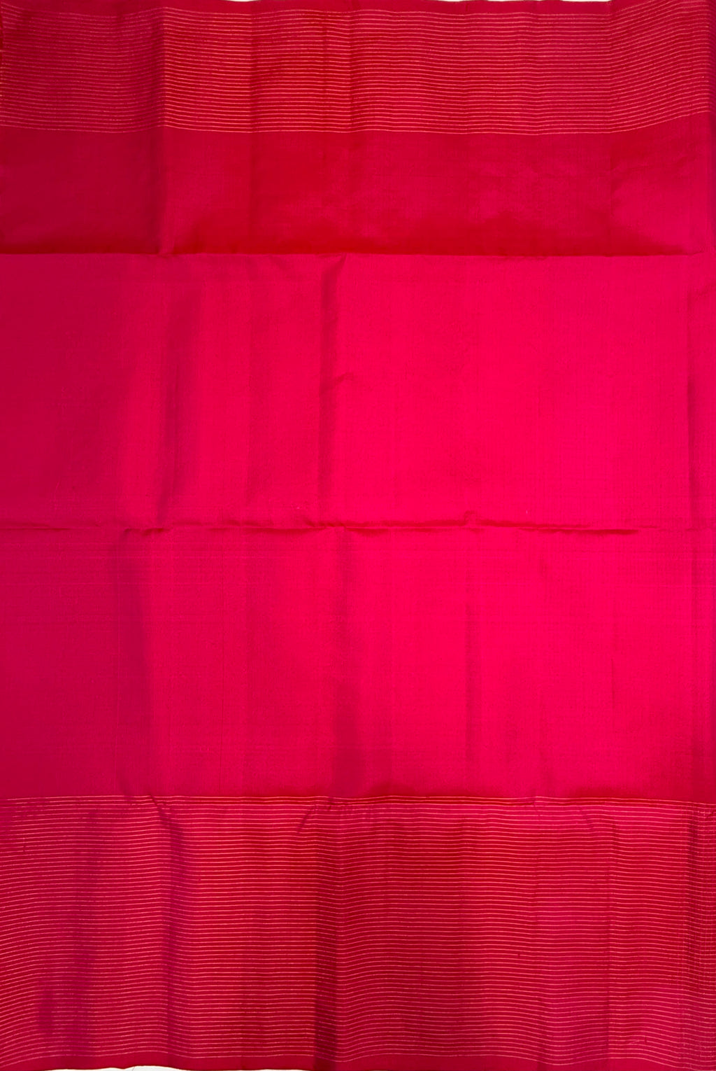 VSF1133 - red with pink color body , pallu,blouse - Pure silk saree