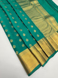 VSM488 - pastel blue color body , color pallu , blouse&nbsp;