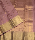 VSM489 - onion pink color body , color pallu , blouse&nbsp;