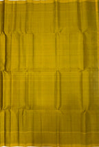 VSCB649 - purple color body , yellowish green color pallu , blouse - Pure silk saree
