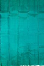 VSM495 - blue color body , pastel green color pallu , blouse