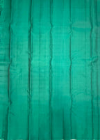 VSM493 - violet color body , peacock green color pallu , blouse